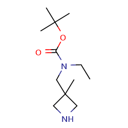 tert-butylN-ethyl-N-[(3-methylazetidin-3-yl)methyl]carbamate图片