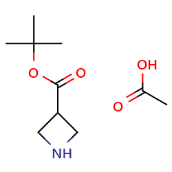 aceticacidtert-butylazetidine-3-carboxylate图片