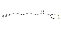 N-(hex-5-yn-1-yl)thietan-3-amine图片