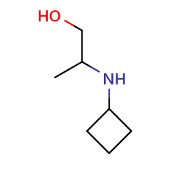 2-(cyclobutylamino)propan-1-ol图片