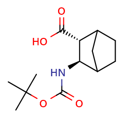 (2R,3R)-3-{[(tert-butoxy)carbonyl]amino}bicyclo[2,2,1]heptane-2-carboxylicacid图片