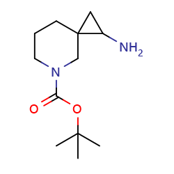 tert-butyl1-amino-5-azaspiro[2,5]octane-5-carboxylate图片