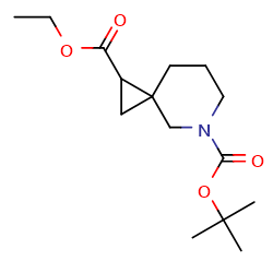 5-tert-butyl1-ethyl5-azaspiro[2,5]octane-1,5-dicarboxylate图片