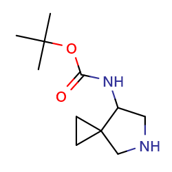 tert-butylN-{5-azaspiro[2,4]heptan-7-yl}carbamate图片