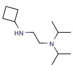 N-{2-[bis(propan-2-yl)amino]ethyl}cyclobutanamine图片