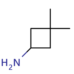 3,3-dimethylcyclobutan-1-amine图片