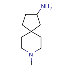 8-methyl-8-azaspiro[4,5]decan-3-amine图片