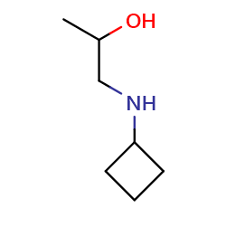 1-(cyclobutylamino)propan-2-ol图片