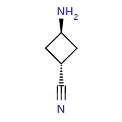 trans-3-aminocyclobutane-1-carbonitrile图片