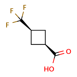 cis-3-(trifluoromethyl)cyclobutane-1-carboxylicacid图片