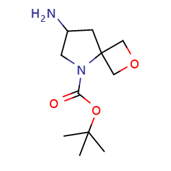 tert-butyl7-amino-2-oxa-5-azaspiro[3,4]octane-5-carboxylate图片