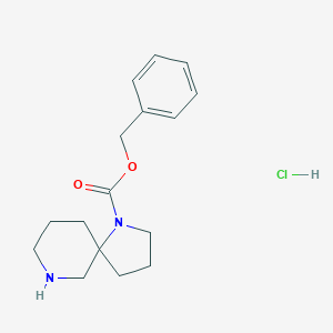 benzyl1,7-diazaspiro[4,5]decane-1-carboxylatehydrochloride图片