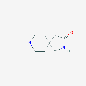 8-methyl-2,8-diazaspiro[4,5]decan-3-one图片