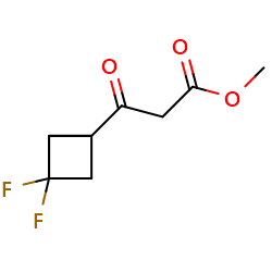 methyl3-(3,3-difluorocyclobutyl)-3-oxopropanoate图片