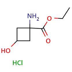 ethyl1-amino-3-hydroxy-cyclobutanecarboxylatehydrochloride图片