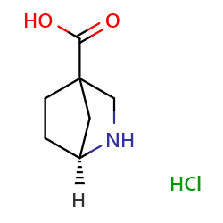 (1S)-2-azabicyclo[2,2,1]heptane-4-carboxylicacidhydrochloride图片