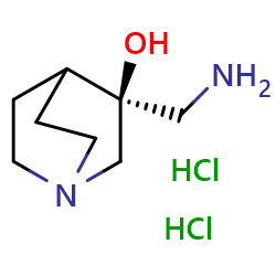 (3S)-3-(aminomethyl)-1-azabicyclo[2,2,2]octan-3-oldihydrochloride图片