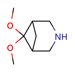 6,6-dimethoxy-3-azabicyclo[3,1,1]heptane图片