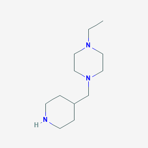1-Ethyl-4-(piperidin-4-ylmethyl)piperazine图片