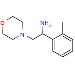 1-(2-methylphenyl)-2-(morpholin-4-yl)ethan-1-amine图片