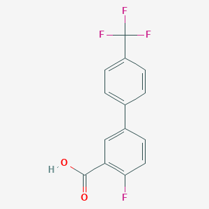 4-fluoro-4'-(trifluoromethyl)-[1,1'-biphenyl]-3-carboxylicacid图片