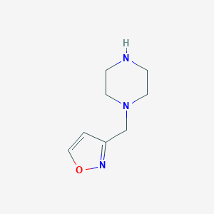 1-(1,2-oxazol-3-ylmethyl)piperazine图片