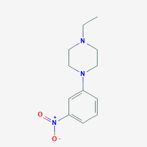 1-Ethyl-4-(3-nitrophenyl)piperazine图片