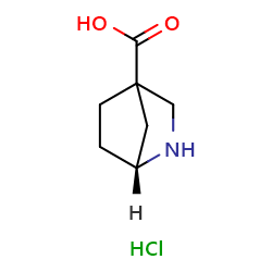 (1R)-2-azabicyclo[2,2,1]heptane-4-carboxylicacidhydrochloride图片