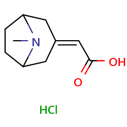 2-{8-methyl-8-azabicyclo[3,2,1]octan-3-ylidene}aceticacidhydrochloride图片