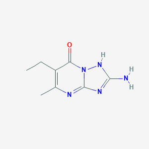 2-amino-6-ethyl-5-methyl[1,2,4]triazolo[1,5-a]pyrimidin-7-ol图片