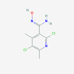 (Z)-2,5-二氯-N'-羟基-4,6-二甲基-3-吡啶甲脒图片