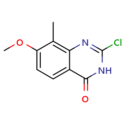 2-chloro-7-methoxy-8-methyl-3,4-dihydroquinazolin-4-one图片