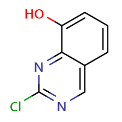 2-chloroquinazolin-8-ol图片