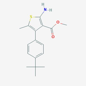 2-Amino-4-(4-tert-butylphenyl)-5-methylthiophene-3-carboxylic acid methyl ester图片