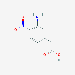 2-(3-amino-4-nitrophenyl)acetic acid图片