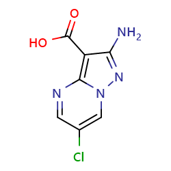 2-amino-6-chloropyrazolo[1,5-a]pyrimidine-3-carboxylicacid图片