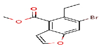 methyl6-bromo-5-ethyl-benzofuran-4-carboxylate图片