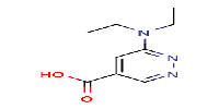 6-(diethylamino)pyridazine-4-carboxylicacid图片