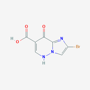 2-bromo-8-hydroxy-imidazo[1,2-b]pyridazine-7-carboxylicacid图片