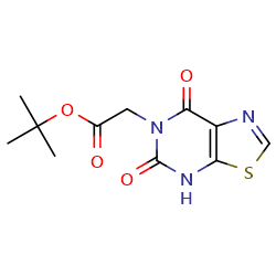 tert-butyl2-{5,7-dioxo-4H,5H,6H,7H-[1,3]thiazolo[5,4-d]pyrimidin-6-yl}acetate图片