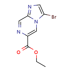 ethyl3-bromoimidazo[1,2-a]pyrazine-6-carboxylate图片