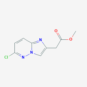 methyl2-{6-chloroimidazo[1,2-b]pyridazin-2-yl}acetate图片