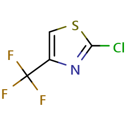 2-chloro-4-(trifluoromethyl)-1,3-thiazole图片