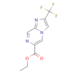 ethyl2-(trifluoromethyl)imidazo[1,2-a]pyrazine-6-carboxylate图片