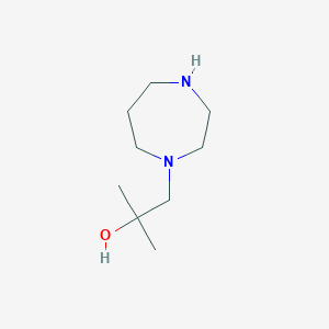 1-(1,4-Diazepan-1-yl)-2-methylpropan-2-ol图片