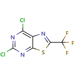 5,7-dichloro-2-(trifluoromethyl)thiazolo[5,4-d]pyrimidine图片