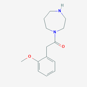1-(1,4-Diazepan-1-yl)-2-(2-methoxyphenyl)ethan-1-one图片