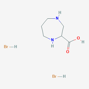 1,4-Diazepane-2-carboxylic acid dihydrobromide图片