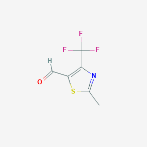 5-Formyl-2-methyl-4-(trifluoromethyl)-1,3-thiazole图片
