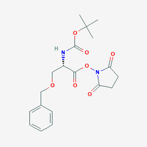 N-(叔丁氧羰基)-O-苄基-L-丝氨酸N-琥珀酰亚胺酯图片